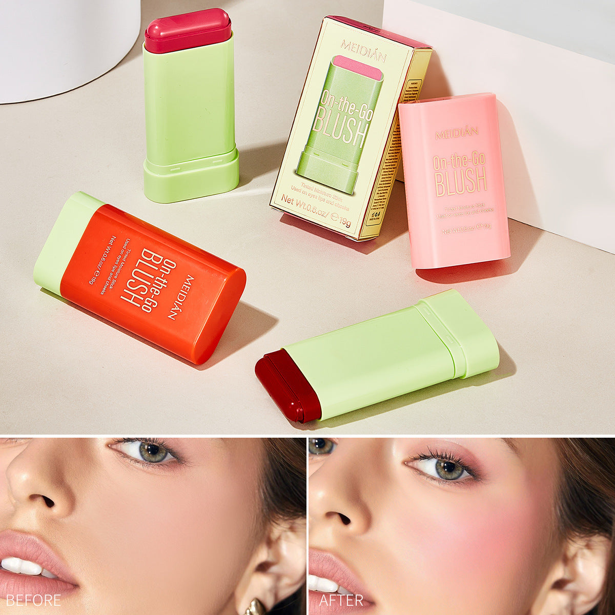 Rouge Blusher Natural Nude Makeup | LOOPDEAL Beauty