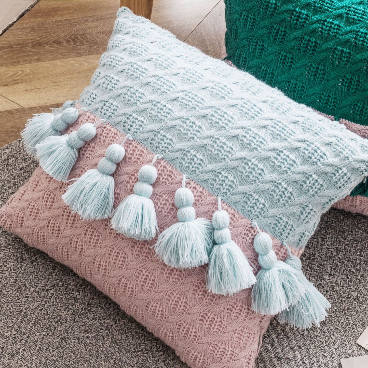 Braided Pillow | LOOPDEAL Travel & Office Accessories