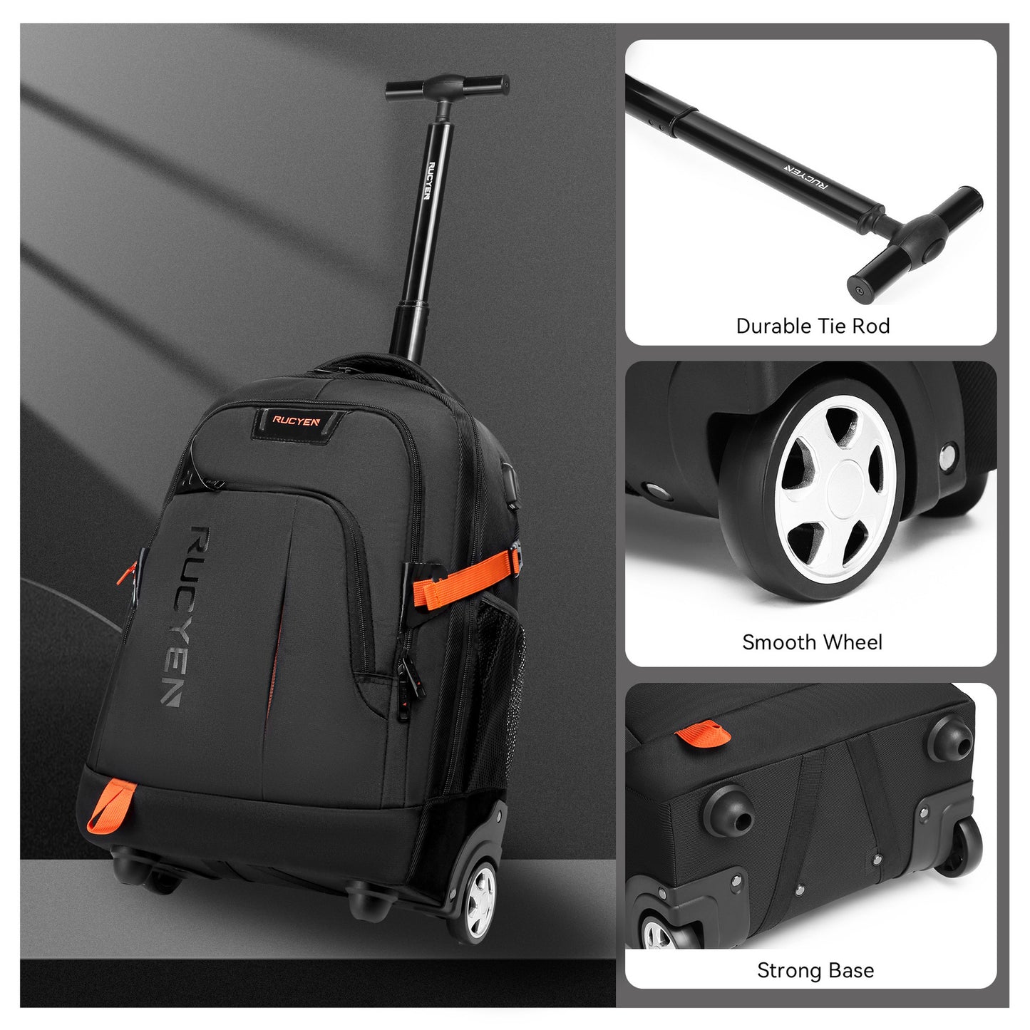 Multi-function Trolley Backpack | LOOPDEAL Travel Gear