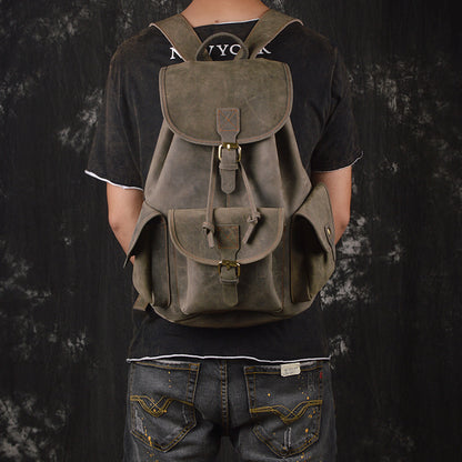 Drawstring Travel Backpack for Men | LOOPDEAL Bags