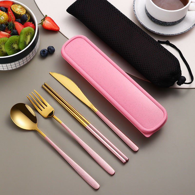 304 Portable Cutlery Set | LOOPDEAL Kitchen & Travel
