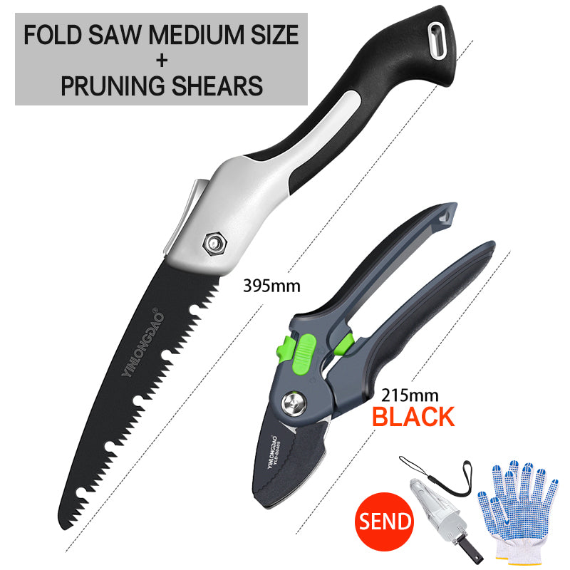 Flower & Garden Stainless Steel Pruning Shears Hand Tool