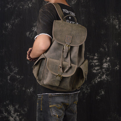 Drawstring Travel Backpack for Men | LOOPDEAL Bags