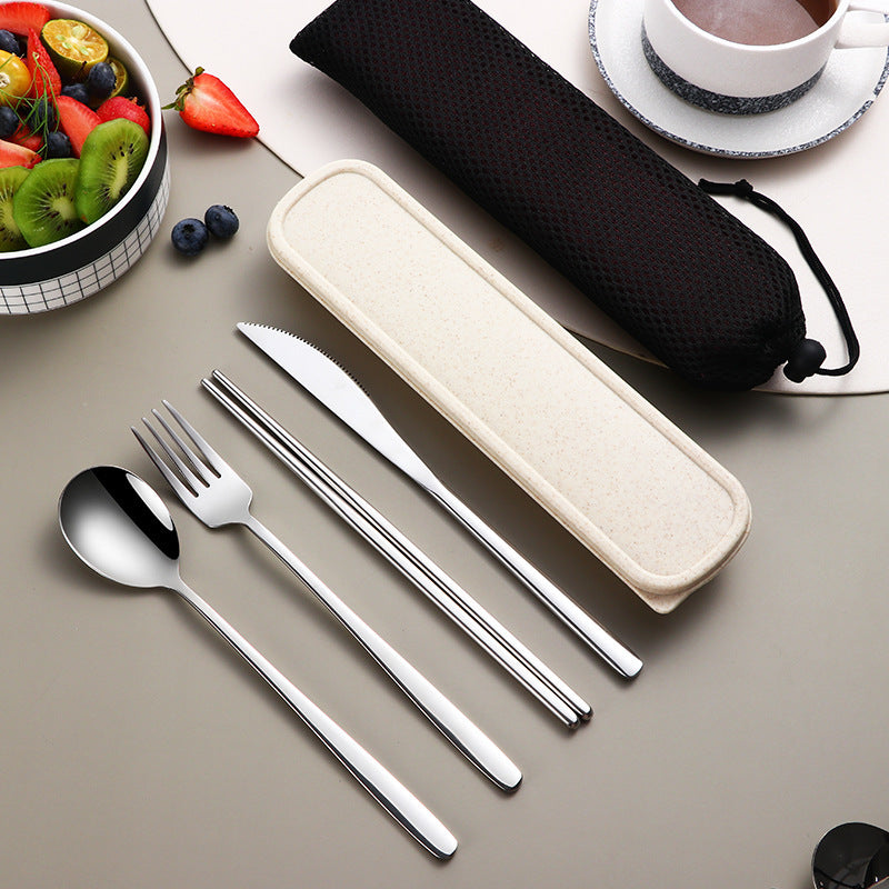 304 Portable Cutlery Set | LOOPDEAL Kitchen & Travel