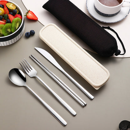 304 Portable Cutlery Set | LOOPDEAL Kitchen & Travel