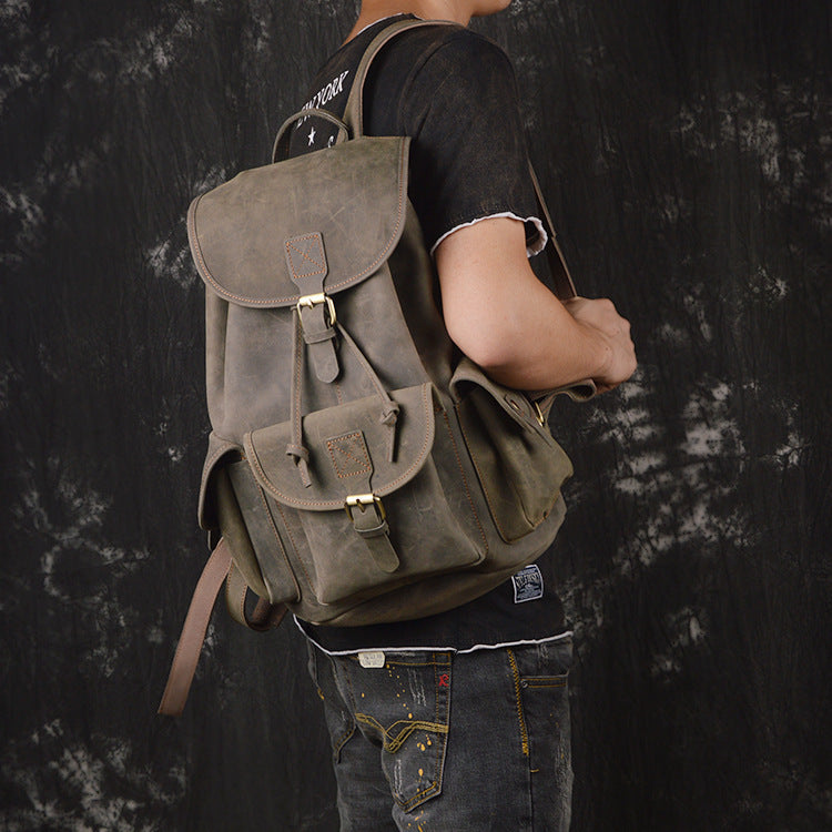 Drawstring Travel Backpack for Men | LOOPDEAL Bags