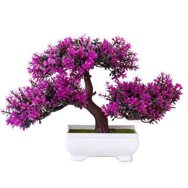 Artificial Potted Green Small Arborous Plants