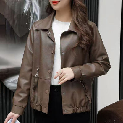 Womens Stylish High-end Quilted Short Jacket