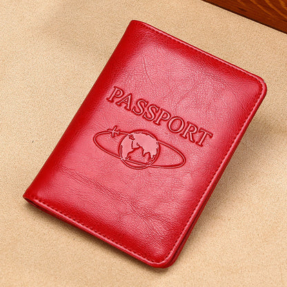 Leather Passport Case | LOOPDEAL Travel Document Holder