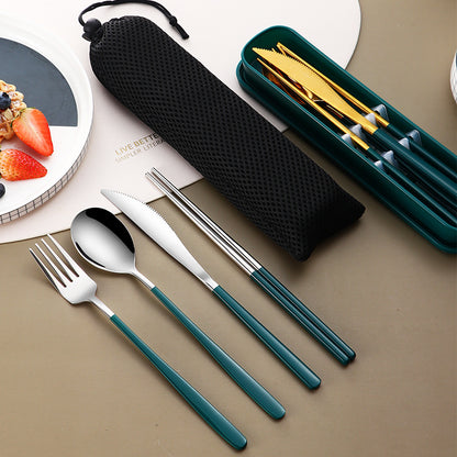 304 Portable Cutlery Set | LOOPDEAL Kitchen & Travel