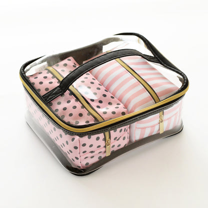 PVC Portable Toiletry Bag | LOOPDEAL Travel Organizer