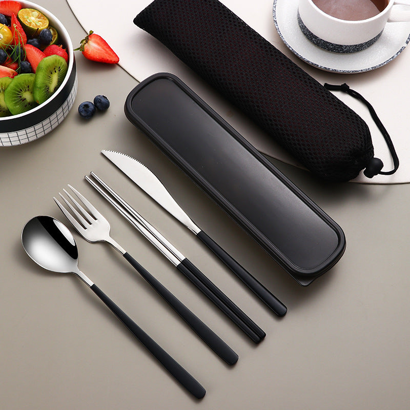 304 Portable Cutlery Set | LOOPDEAL Kitchen & Travel