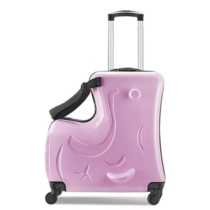 Children's Riding Suitcase Trolley Case | LOOPDEAL