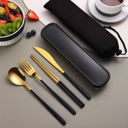304 Portable Cutlery Set | LOOPDEAL Kitchen & Travel