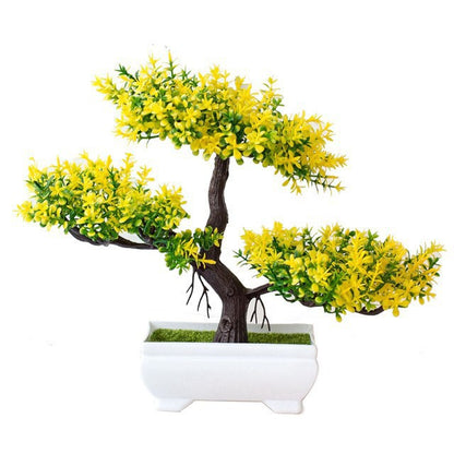Artificial Potted Green Small Arborous Plants