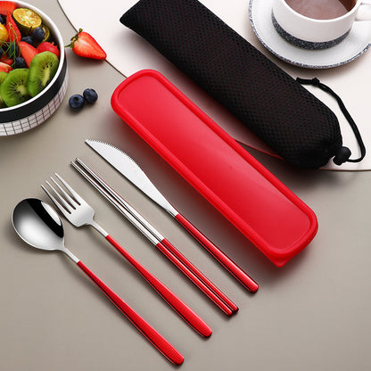 304 Portable Cutlery Set | LOOPDEAL Kitchen & Travel