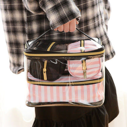 PVC Portable Toiletry Bag | LOOPDEAL Travel Organizer