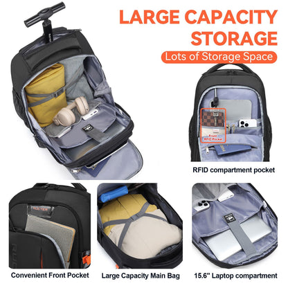 Multi-function Trolley Backpack | LOOPDEAL Travel Gear